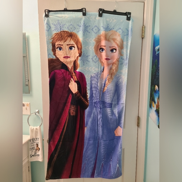 DISNEY FROZEN OLAF ELSA BATHROOM SET - Picture 11 of 16